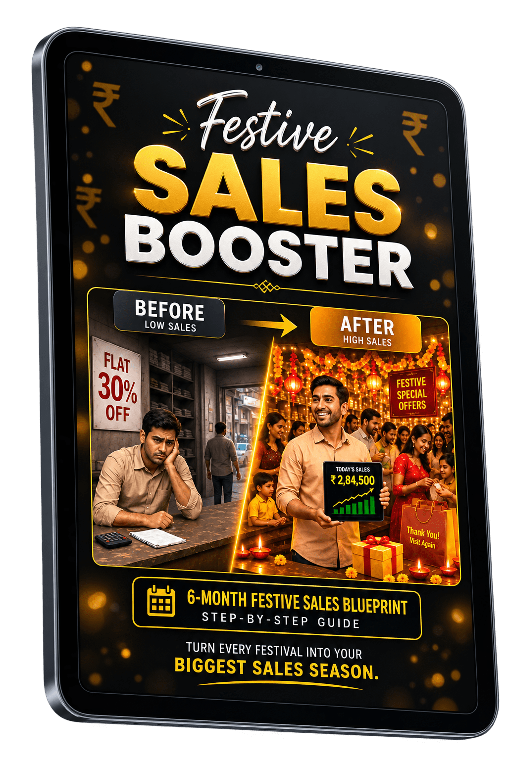 Festive Sales Booster eBook Cover